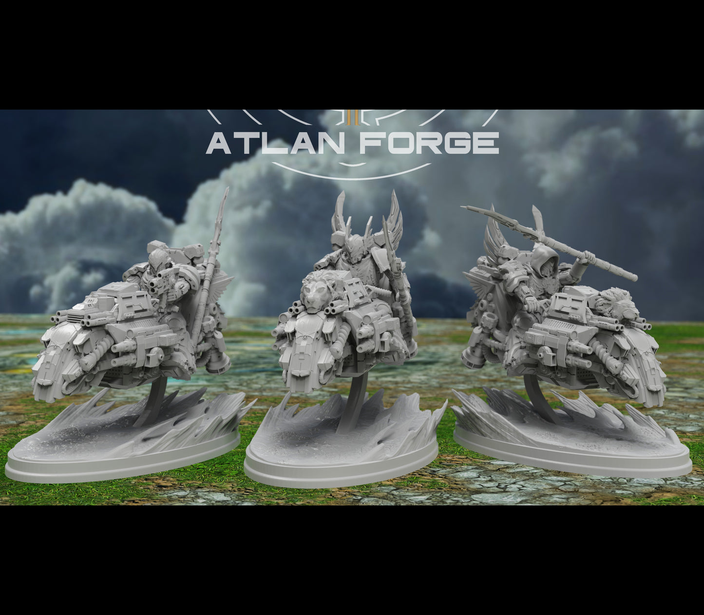 Angelic Hover Bikes - Atlan Forge