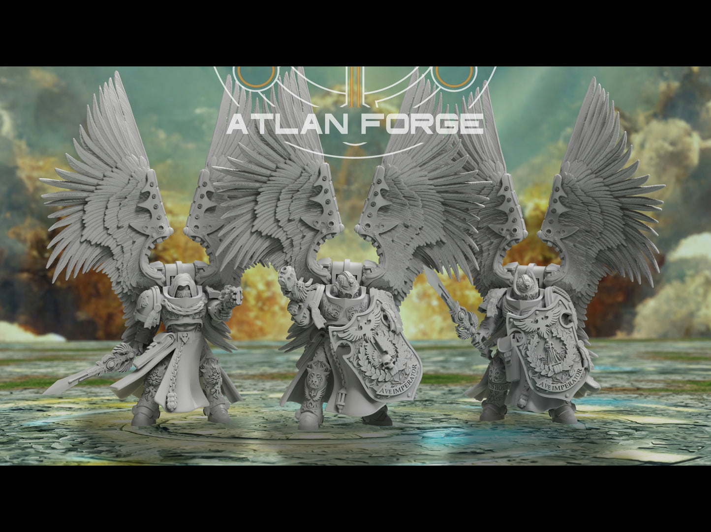 Angelic Veterans - Atlan Forge