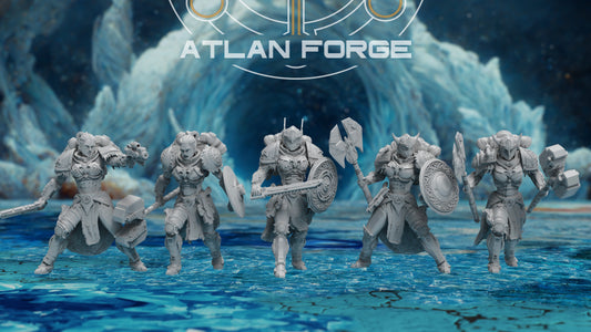 Asgardian Shield Maidens - Atlan Forge