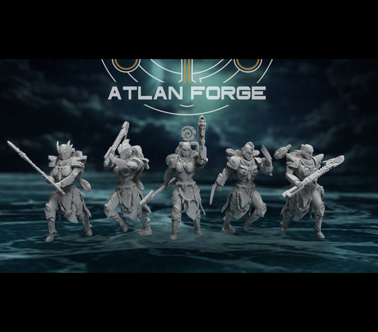 Ngaru Toa Wahine (Wave Warioresses) - Atlan Forge