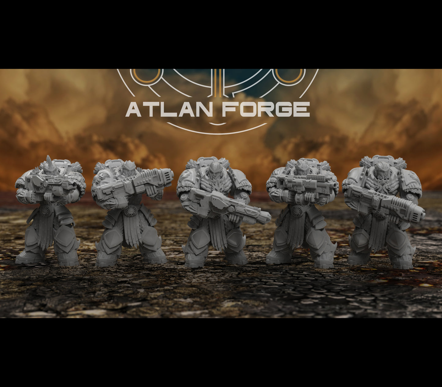 Dragon Aegis Rangers - Atlan Forge