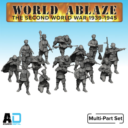 Female Soviet Soldiers: Battle of Berlin - World Ablaze - Wargames Atlantic