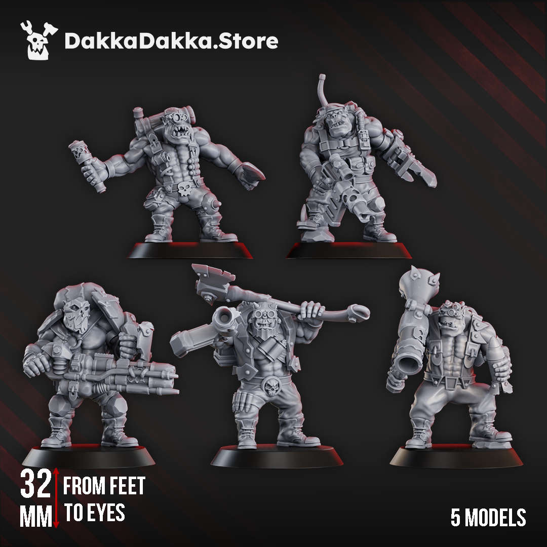 Blak Orks Mob - Dakkadakka