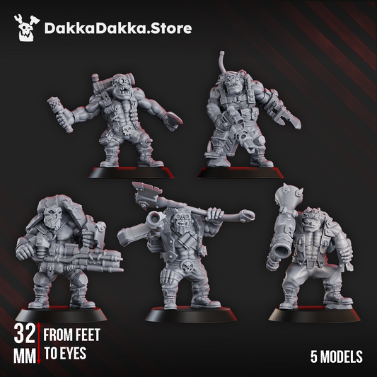 Blak Orks Mob - Dakkadakka