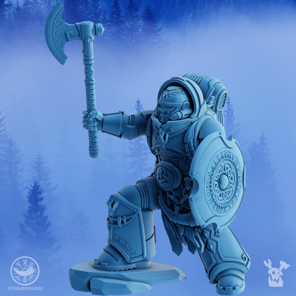 Stormbringers Icebreaker Warrior - Dakkadakka