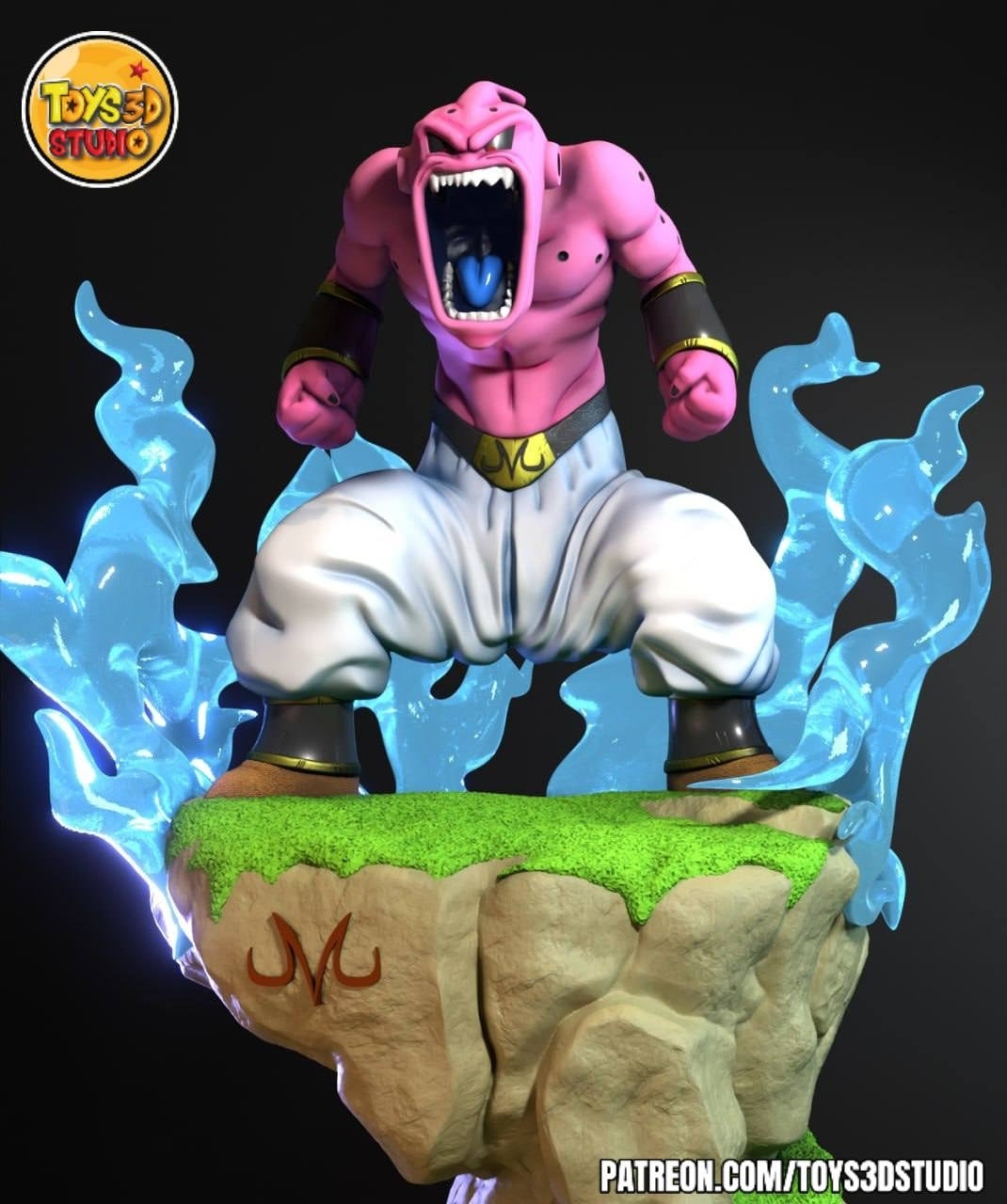 Kid Buu - Toys 3D Studio