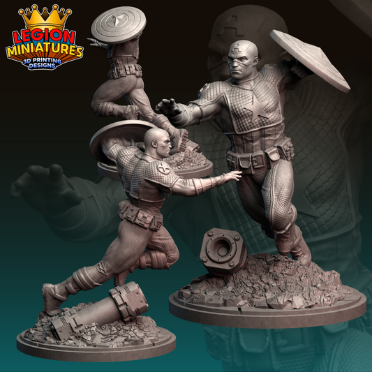 Ultimate Captain America - Legion Miniatures