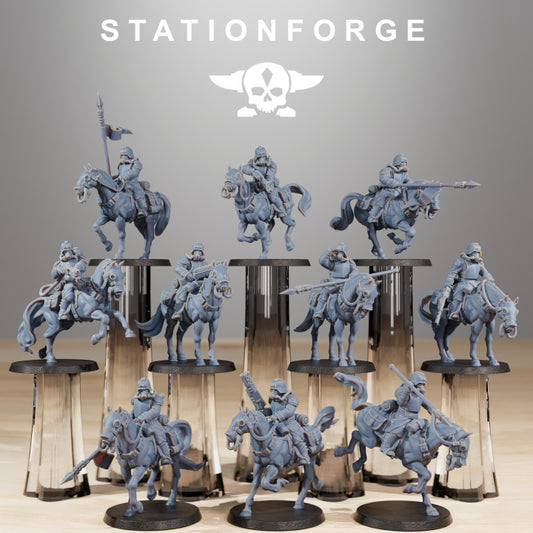 GrimGuard Cavalry - StationForge - 28mm