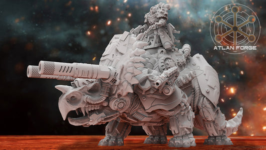 Cybernetic Triceratops - Atlan Forge