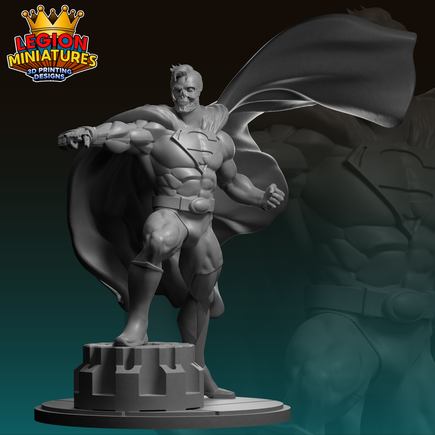Superman Cyborg - Legion Miniatures