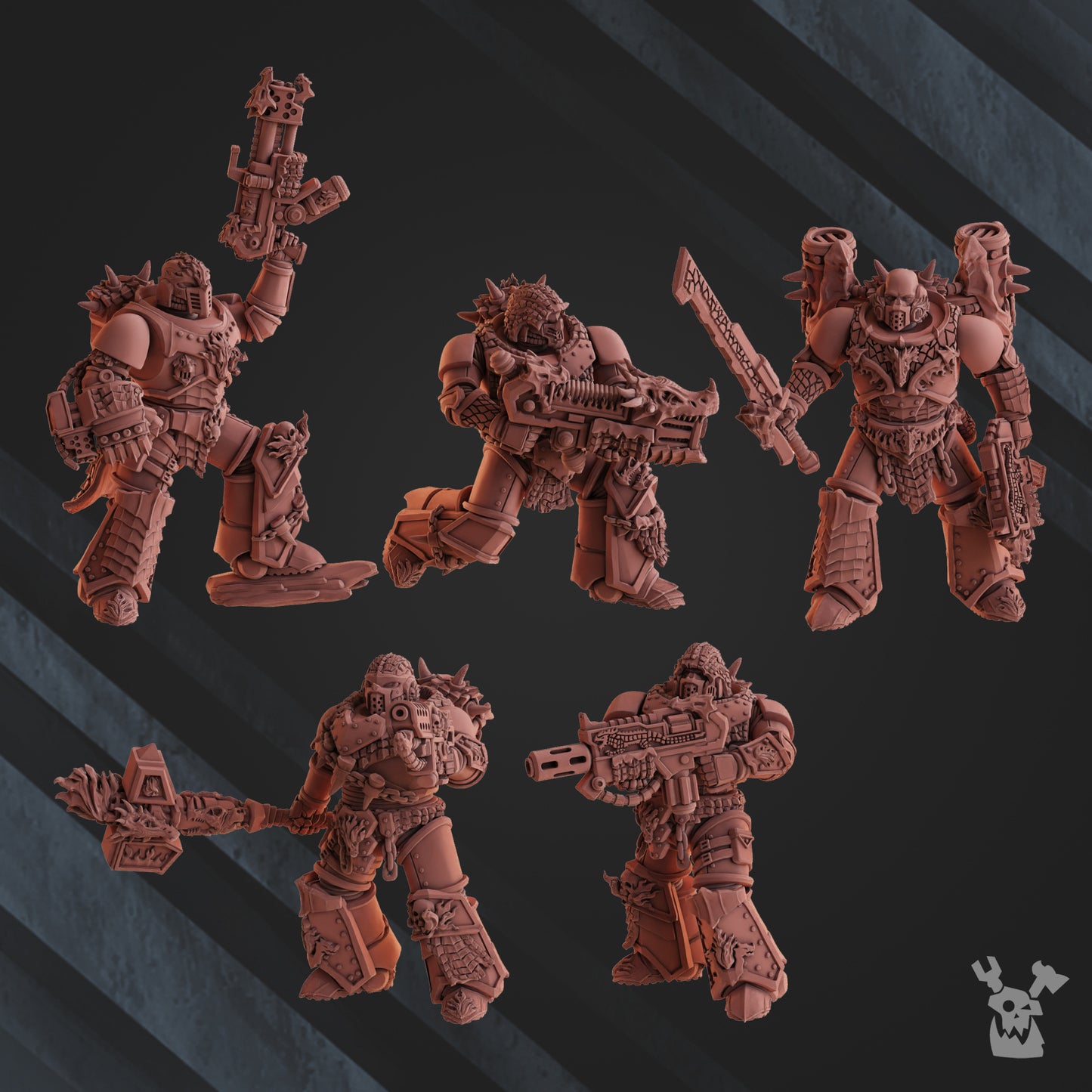 Fire Lizard Warriors - Dakkadakka