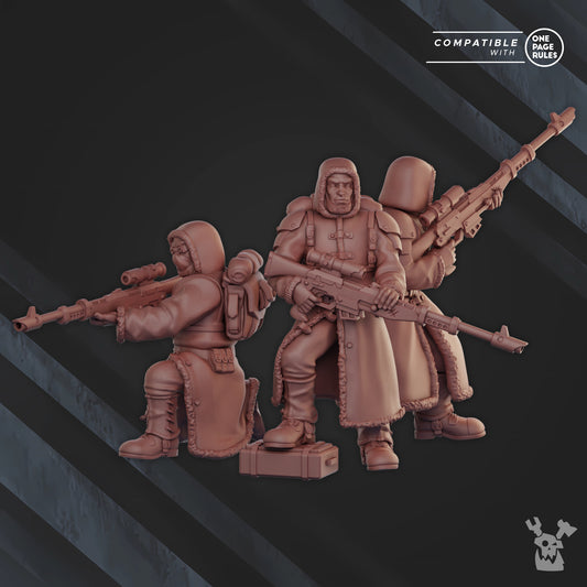 Frostborn Division Snipers Squad - Dakkadakka
