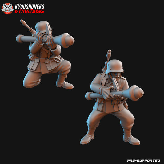 German Panzerfaust Unit ww2 - Kyoushuneko Miniatures