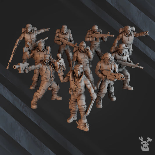 Green Hell Division Infantry Squad - Dakkadakka