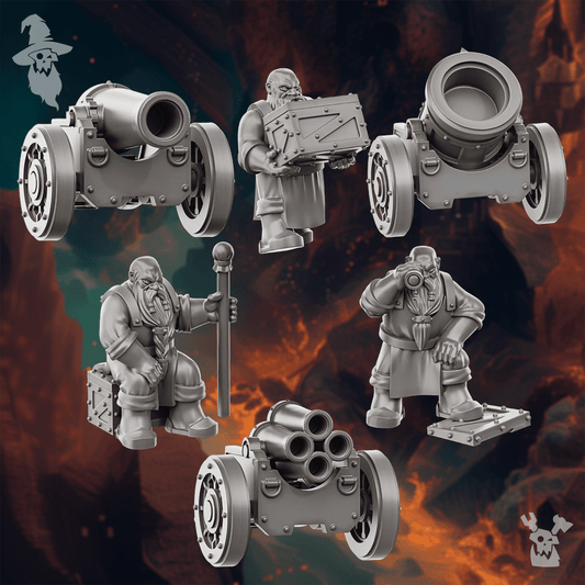 Grimworld Artillery Cannons Team - Dakkadakka
