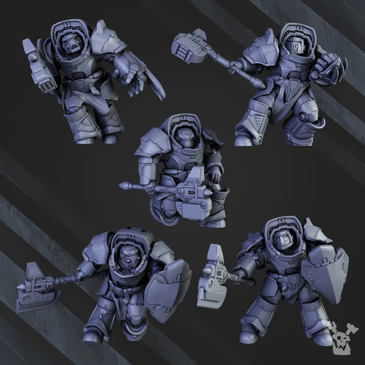 Heavy Knights of the Golden Pavise - Dakkadakka