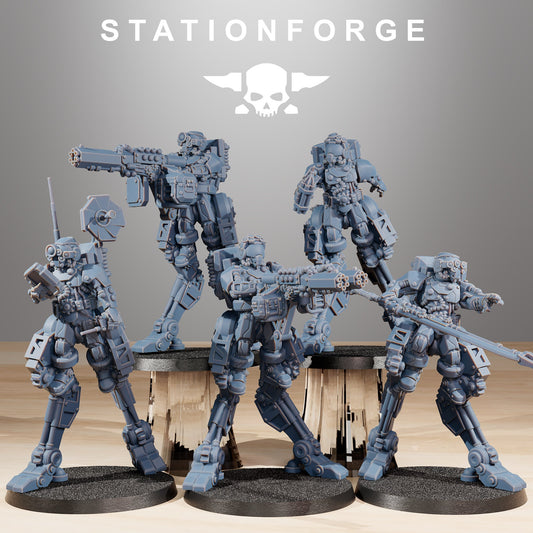 Scavenger Wayfarer 10 men - StationForge - 28mm