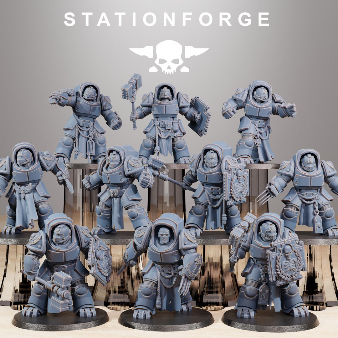 Socratis Vanguard Melee Unit - StationForge - 28mm