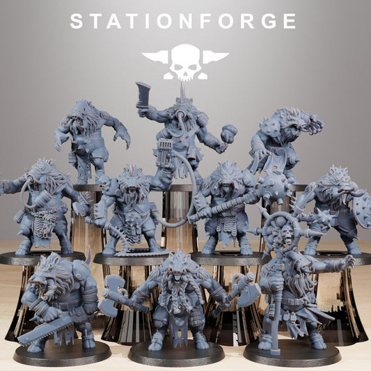 Corrupted Beasts - StationForge - 28mm