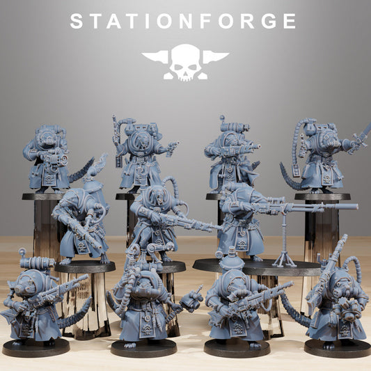 Raticus Grunts - StationForge - 28mm