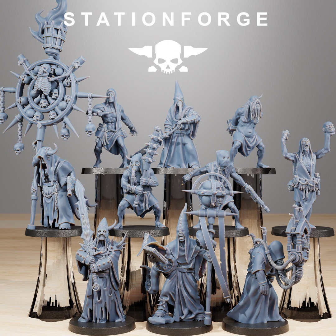 Corrupted Guard Fanatics - StationForge - 28mm