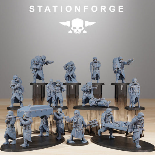 GrimGuard Casualties - StationForge - 28mm