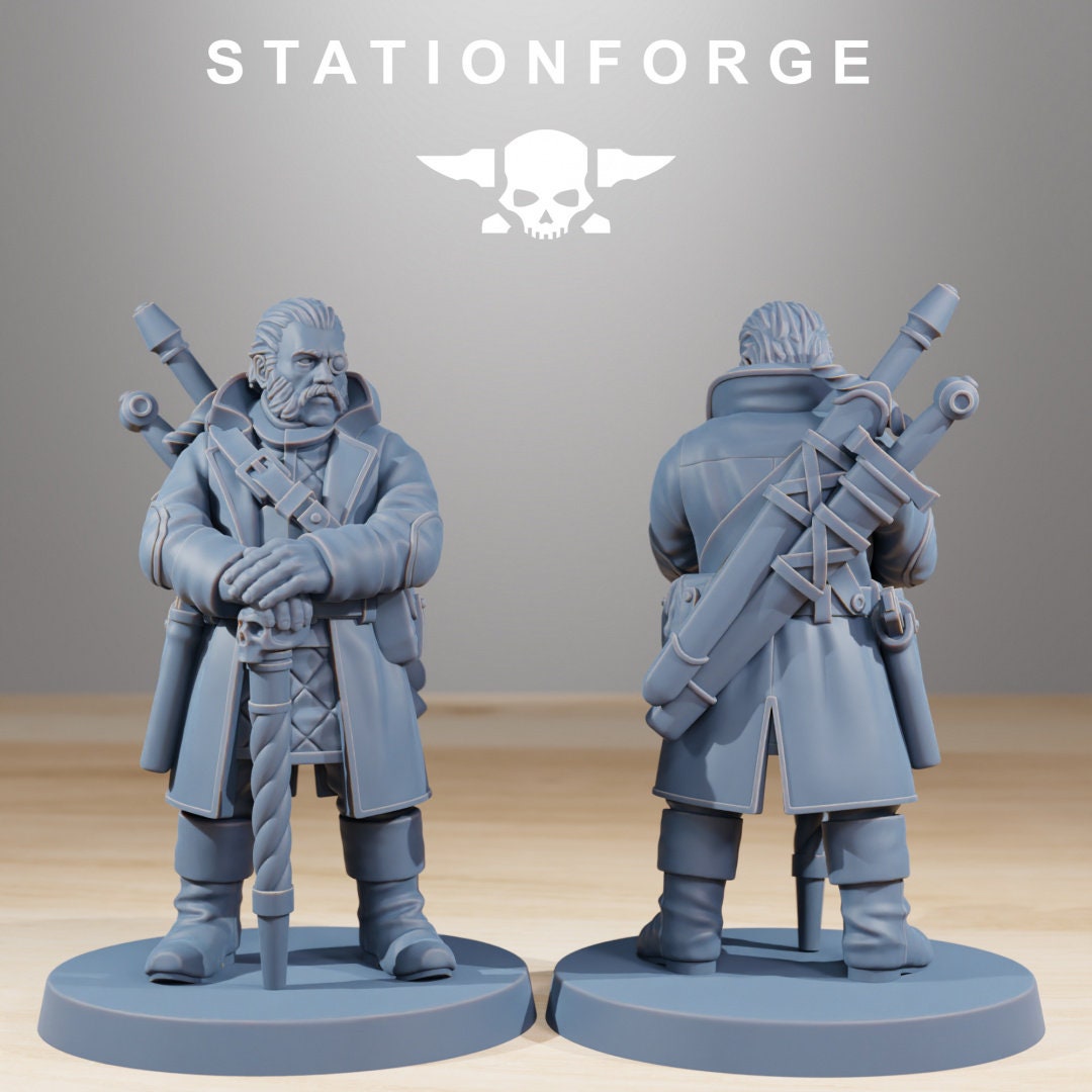 National Guard Gerald Price - StationForge - 28mm