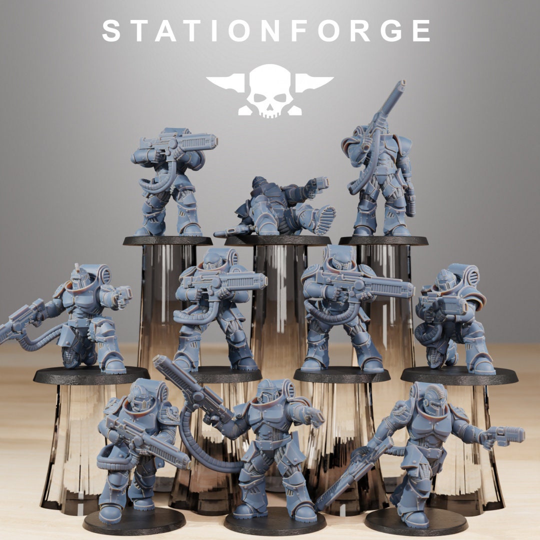 Orkaz Berserkers - StationForge - 28mm