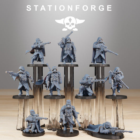 GrimGuard Marksmen - StationForge - 28mm