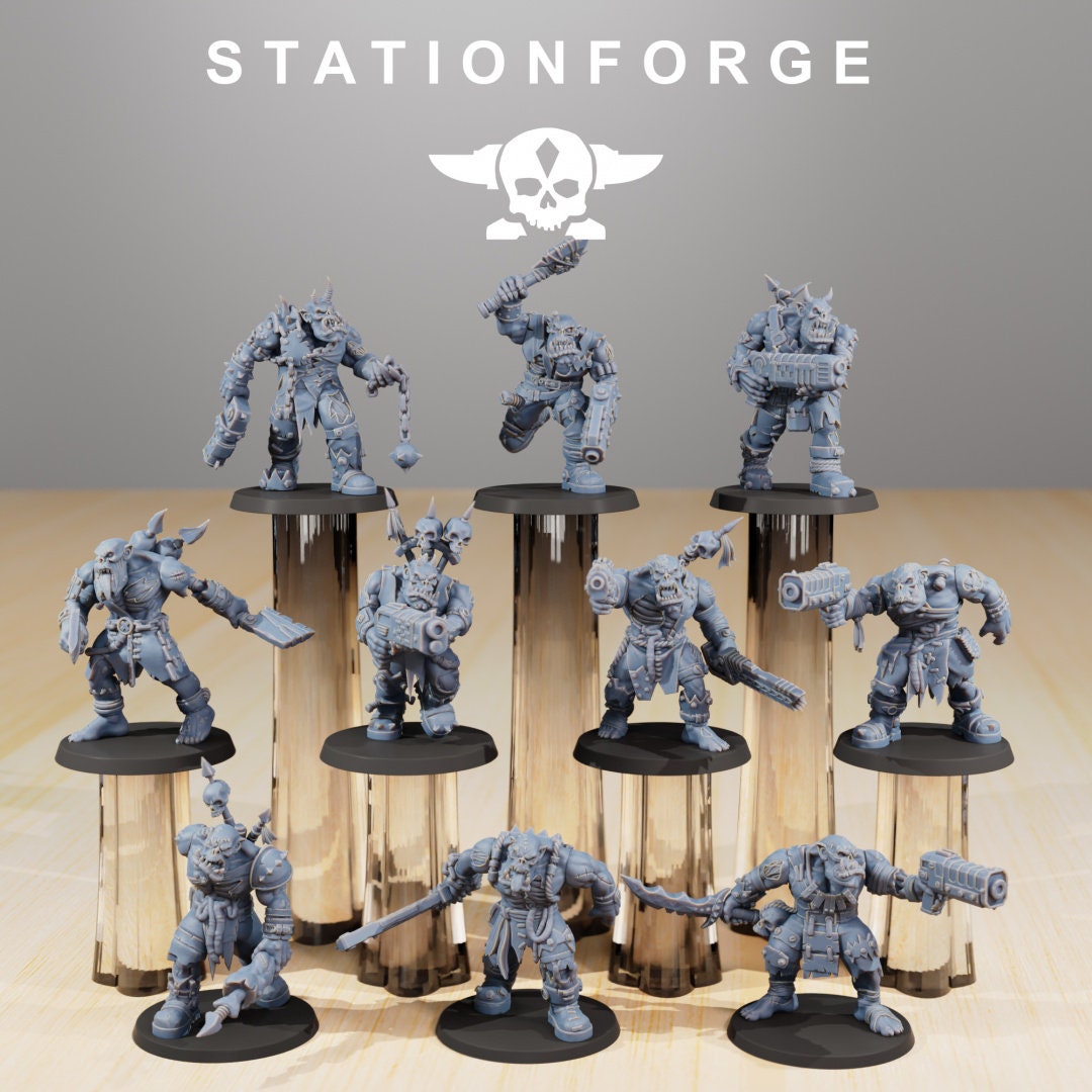 Orkaz Plague Spreadaz - StationForge - 28mm