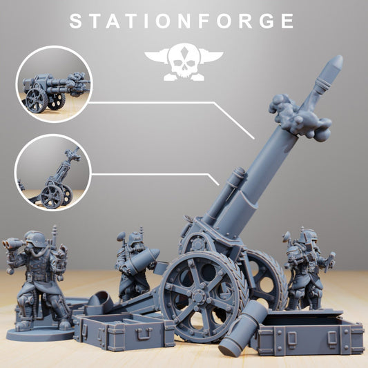 GrimGuard Light Artillery - StationForge - 28mm