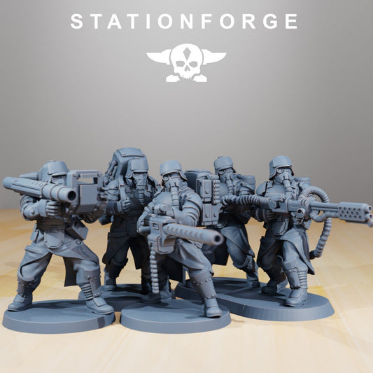 GrimGuard - Armored Squad - StationForge - 28mm