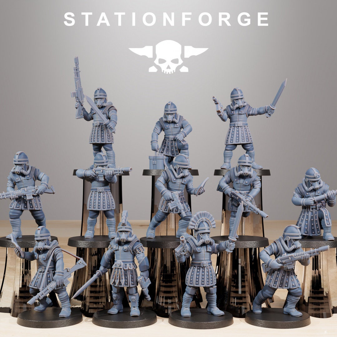 GrimGuard Vexillatio - StationForge - 28mm