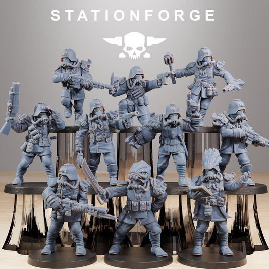 GrimGuard Xenarid Hunters - StationForge - 28mm