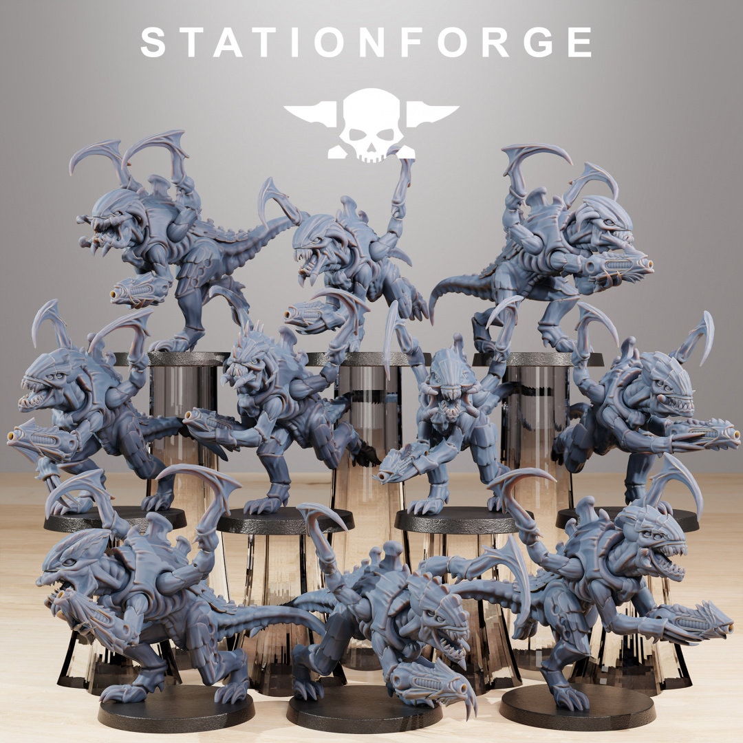 Xenarid Infantry 2.0 - StationForge - 28mm