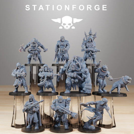 Corrupted Guard Nomads - StationForge - 28mm