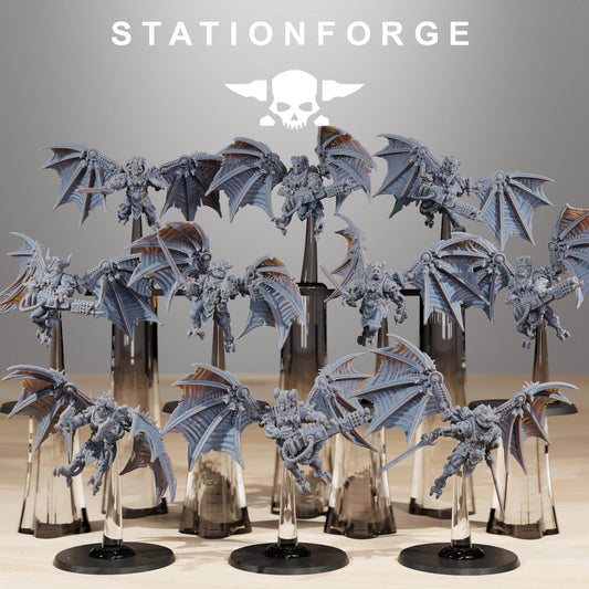 Pythonicus Flyers - StationForge - 28mm