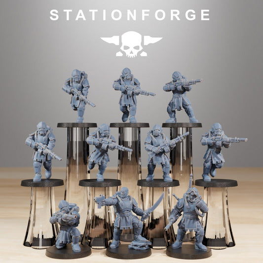 RoyalGuard Infantry - StationForge - 28mm