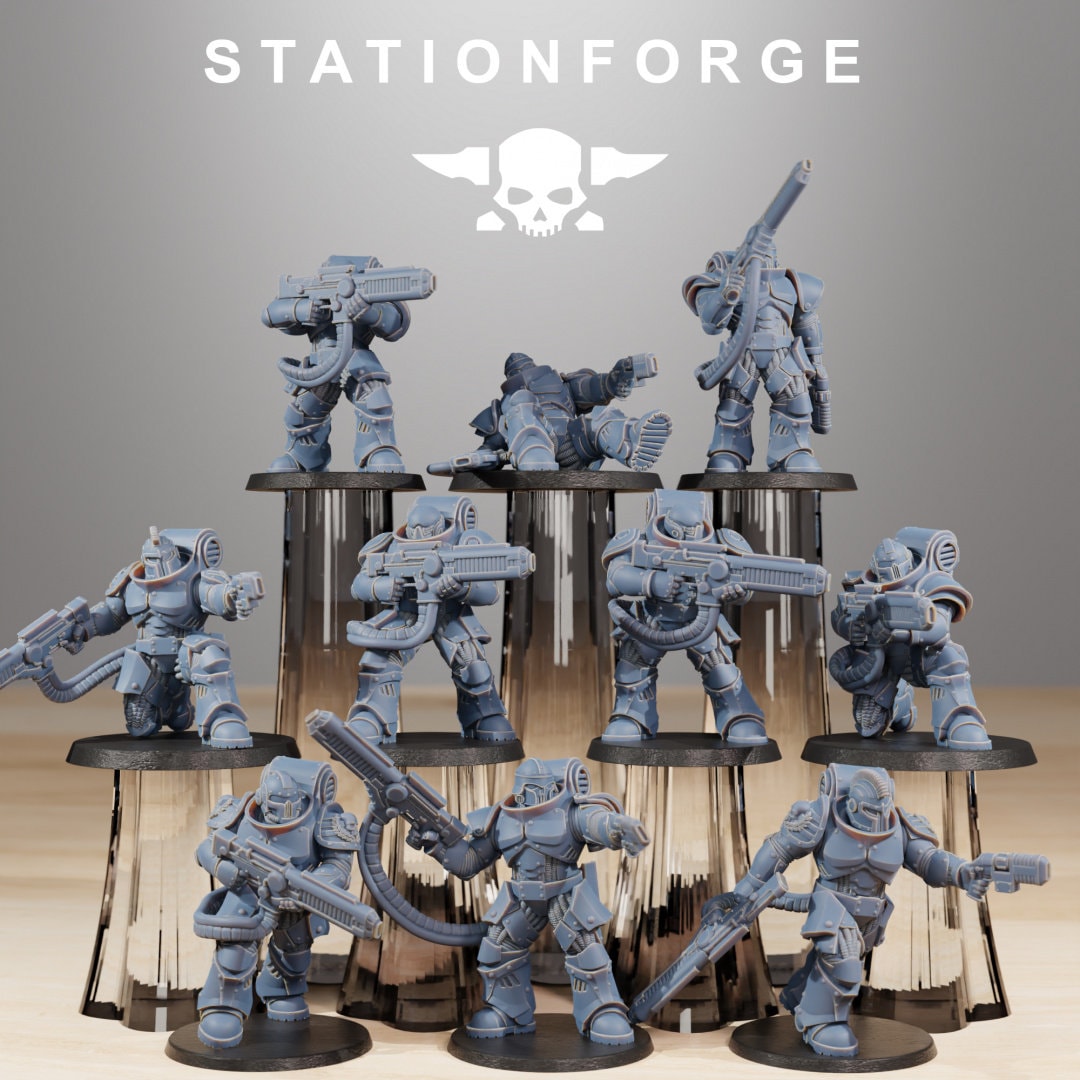 Socratis Exterminators - StationForge - 28mm