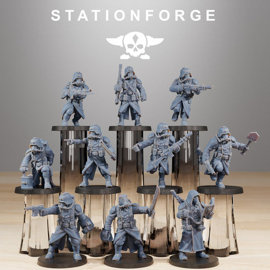 GrimGuard Acolytes - StationForge - 28mm