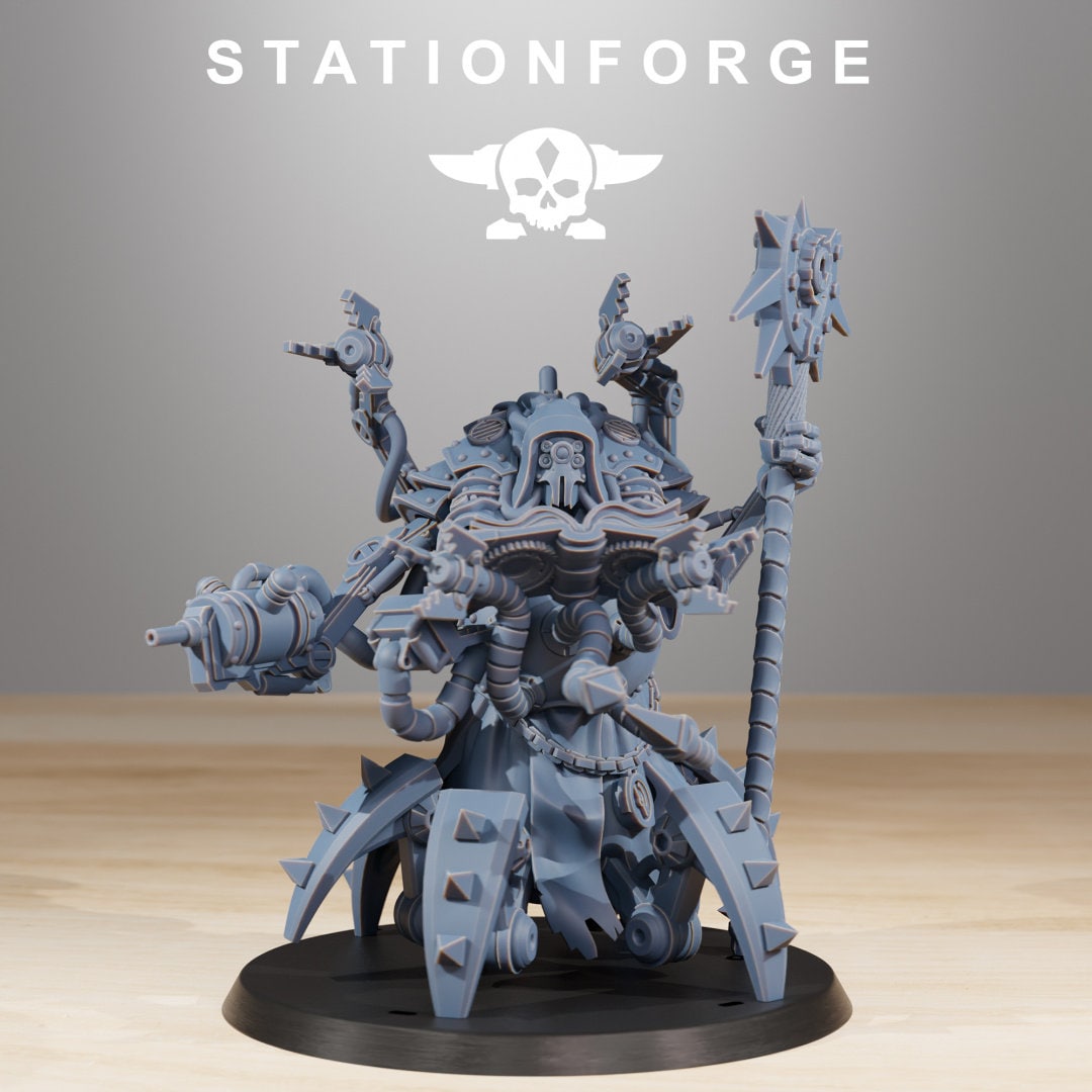 Scavenger The Librarian - StationForge - 28mm