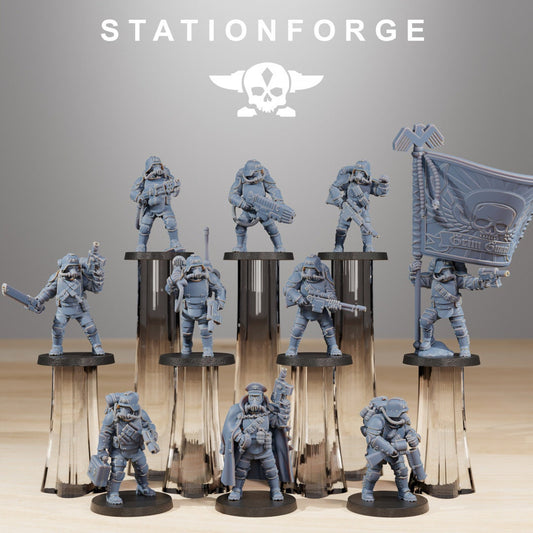 GrimGuard Ironclads - StationForge - 28mm