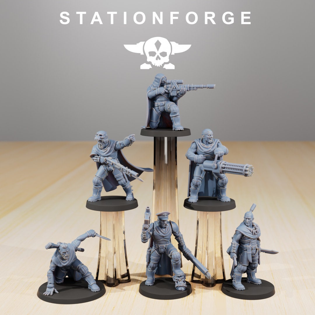 National Guard Orkaz Hunters - StationForge - 28mm