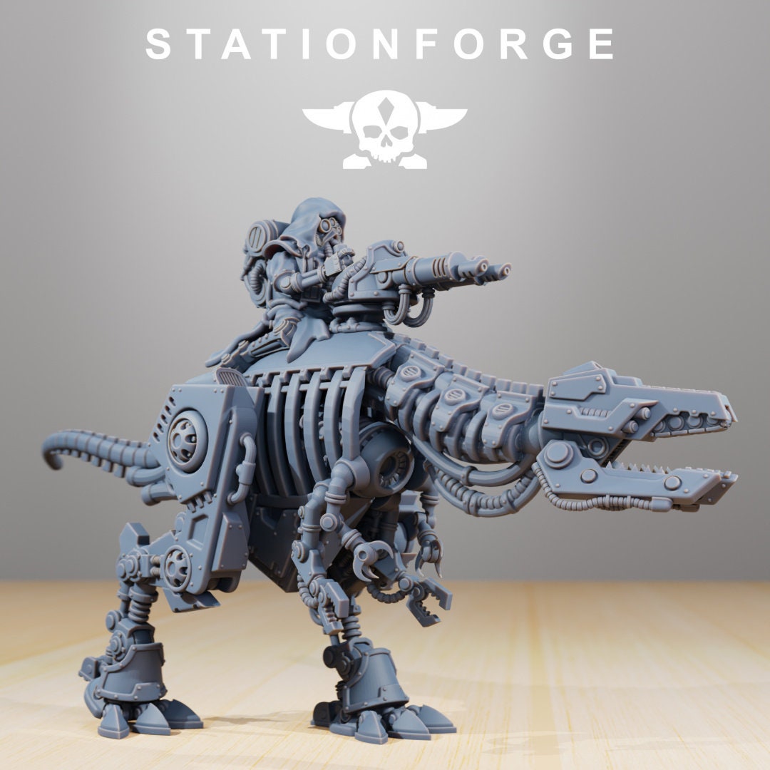 Scavenger Alpha Rider V1 - StationForge - 28mm