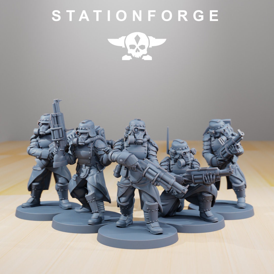 GrimGuard - Tinkers - StationForge - 28mm