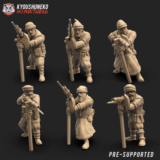 Krizhnev Arquebus Units - Kyoushuneko miniatures