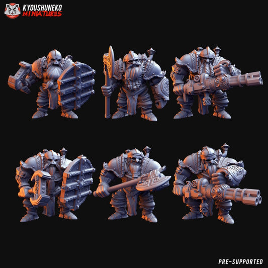 Dwarf Steam Armor - Kyoushuneko miniatures