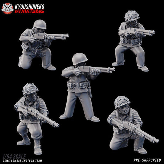 USMC Combat Shotgun Team ww2 - Kyoushuneko Miniatures