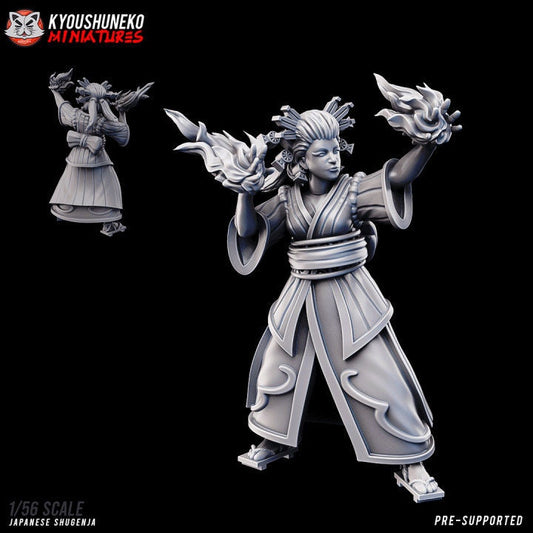 Japanese Shugenja - Kyoushuneko Miniatures