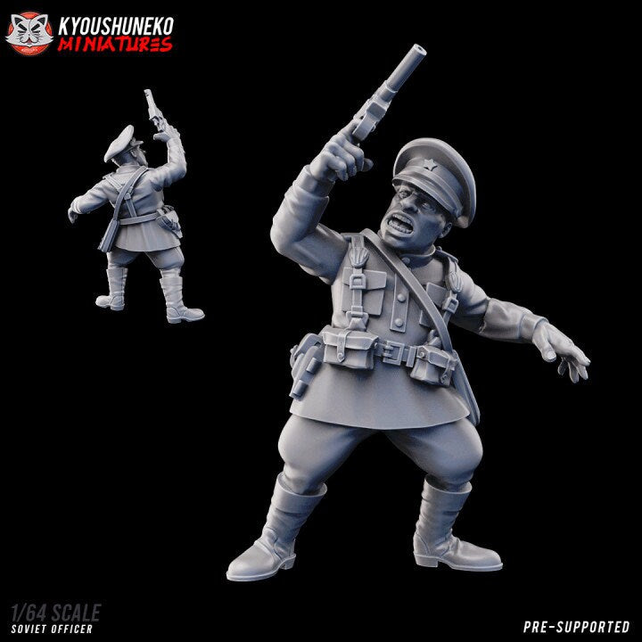 Soviet Officer ww2 - Kyoushuneko Miniatures